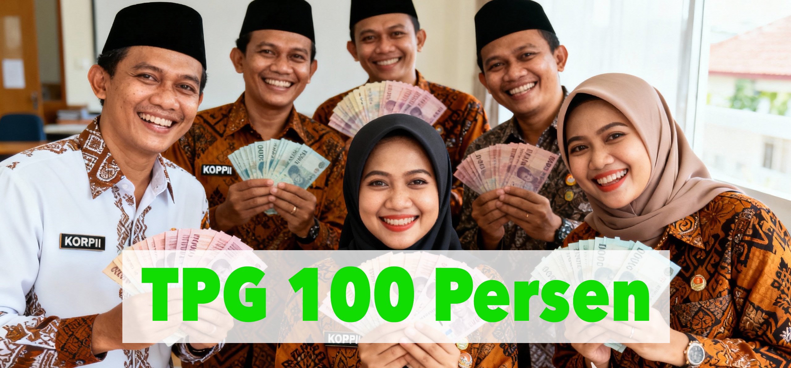 Kabar Terkini Pencairan TPG 100 Persen, THR TPG, Gaji Ke 13 untuk Guru 2025