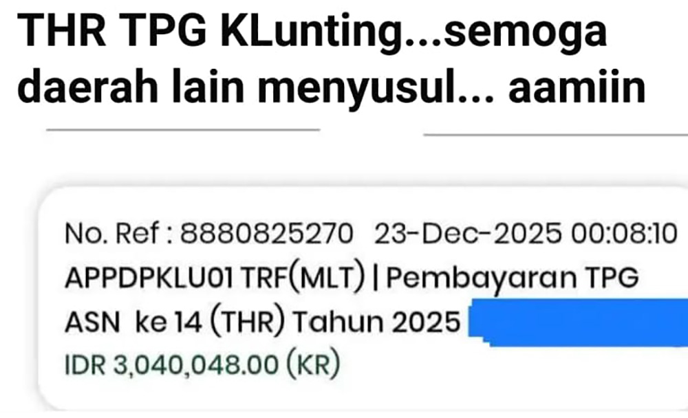 ilustrasi pencairan TPG