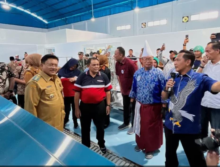 Peresmian SPPG Ngreco dihadiri wali kota Salatiga dr Robby Hernawan dan Bupati Semarang Ngesti Nugroho