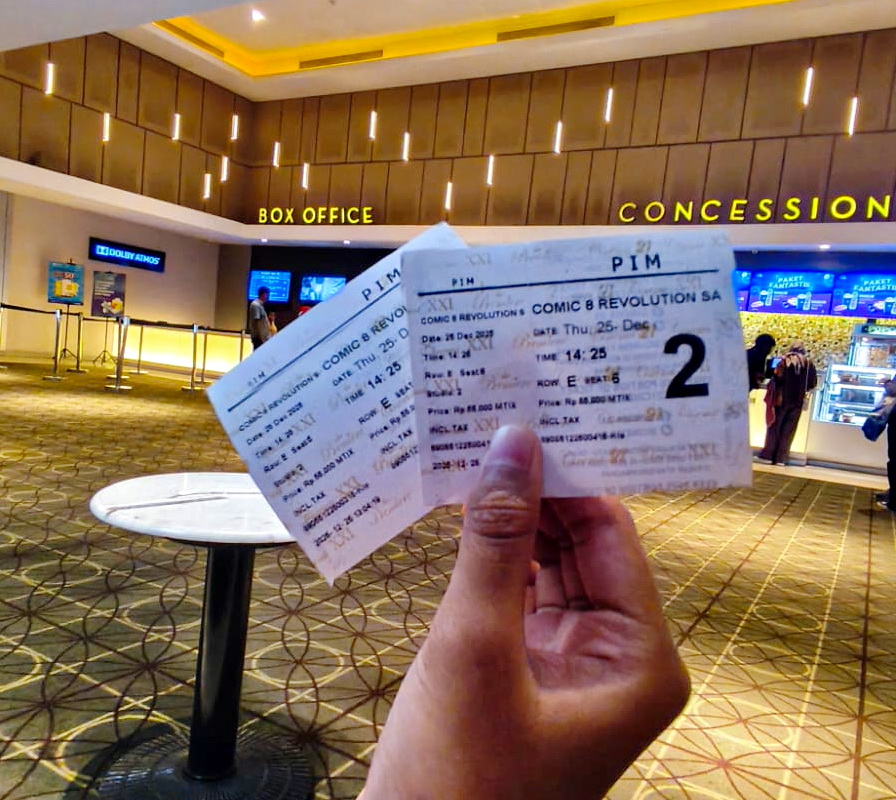 tiket film Comic 8: Revolution &ndash; Santet K4bin3t