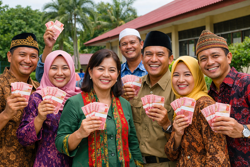 Surat Keputusan Menteri Keuangan Nomor 327 Tahun 2025 Terbit, TPG THR, TPG 100 Persen dan Gaji Ke 13 Mulai Cair Wilayah Indonesia Timur