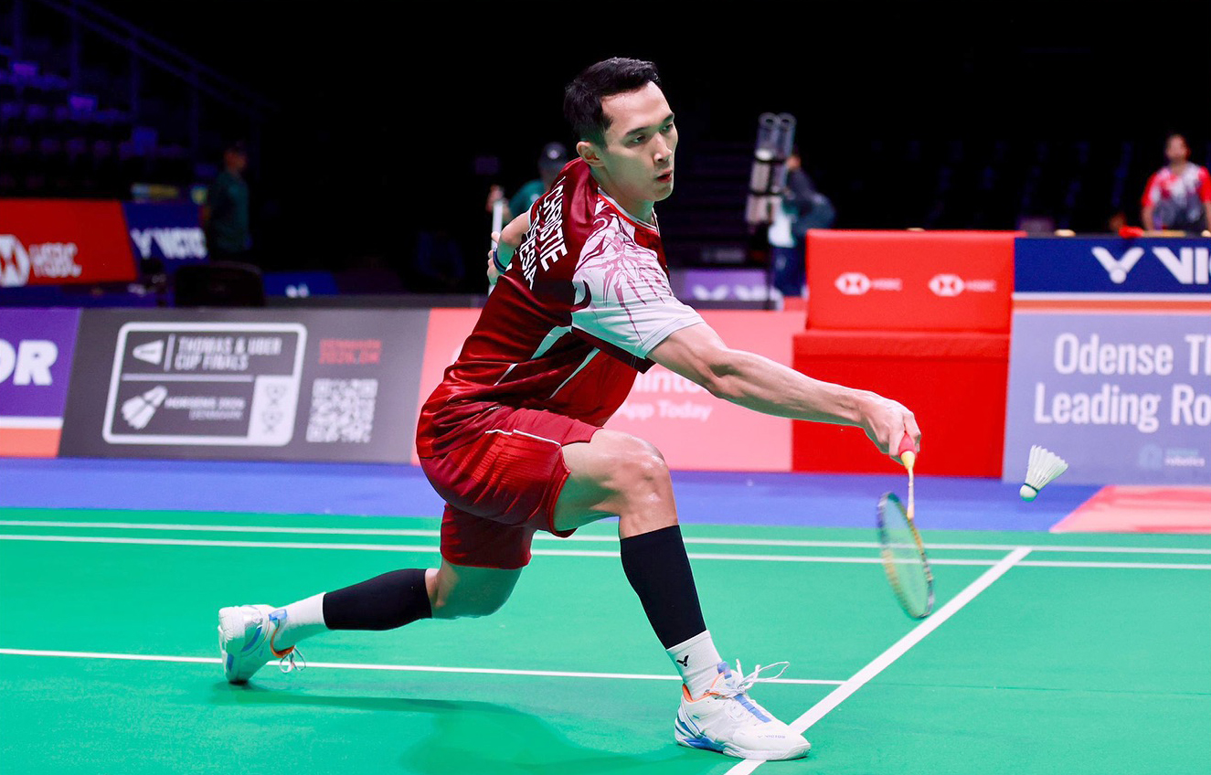 Jonatan Christie membuka perjuangan di Petronas Malaysia Open 2026 dengan menghadapi wakil Taiwan, Lee Chia Hao.