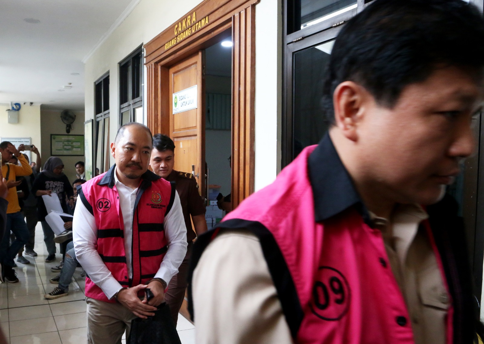 Bos PT Sritex, Lukminto bersaudara menjalani sidang eksepsi di Pengadilan Tipikor Semarang, Senin (5/1/2026).