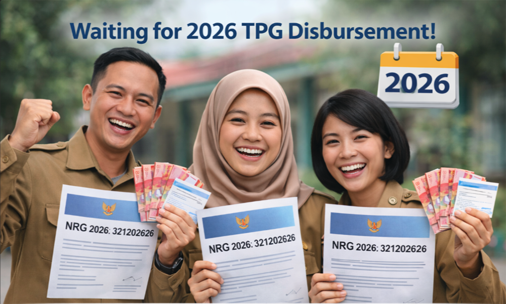 NRG Terbit 2026, Kapan TPG Guru Mulai Cair?