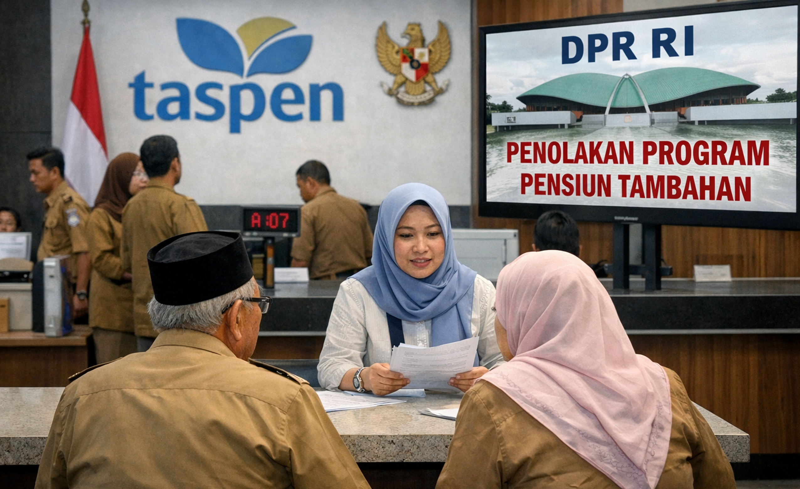DPR RI menolak program pensiunan tambahan