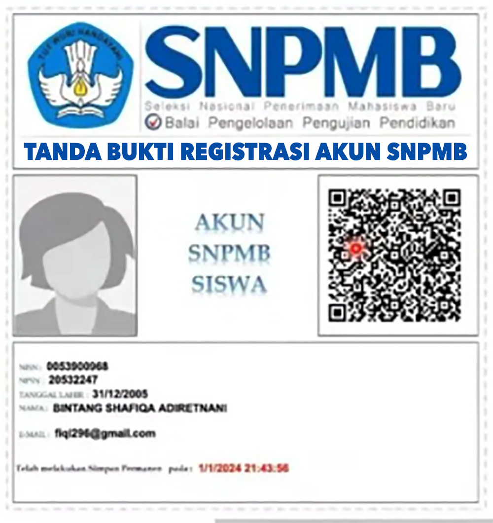 Cara Bikin Akun SNPMB 2026 Buat Daftar Kuliah 12 Januari-18 Februari 2026 dan Jadwal SNBP 2026