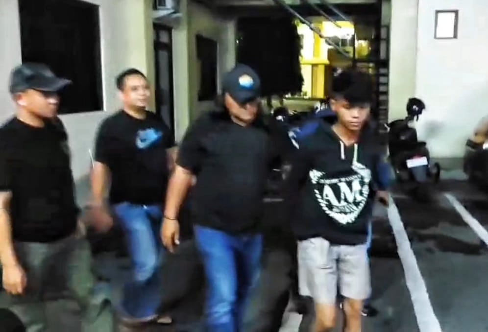 Tersangka pembunuh balita ditangkap.