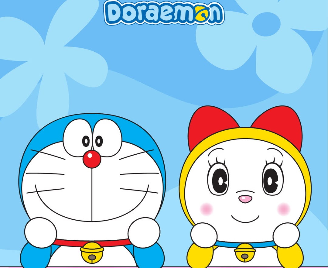 Karakter Doraemon dan adiknya