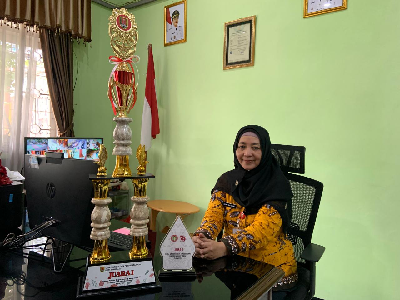 Kepala SMP Negeri 7 Semarang, Endah Saraswaty.