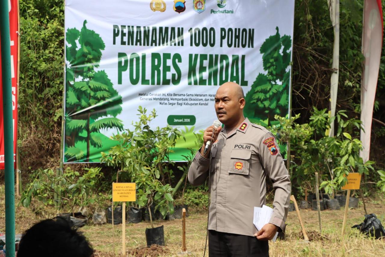 Kapolres Kendal AKBP Hendry Susanto Sianipar