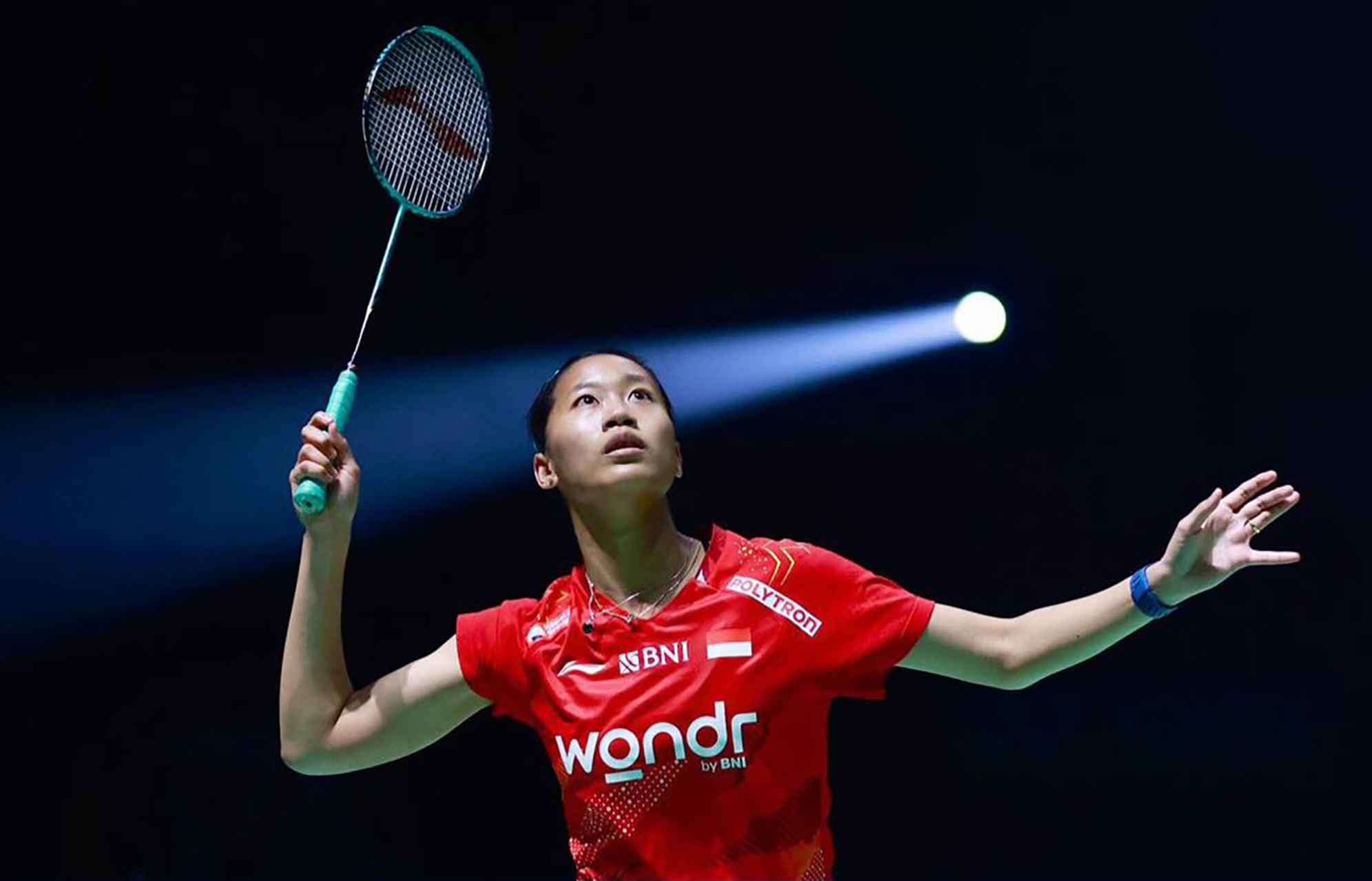 Putri Kusuma Wardani lolos ke babak 16 besar India Open 2026 usai mengalahkan wakil Kanada, Michelle Li 21-12, 20-22, 21-15.