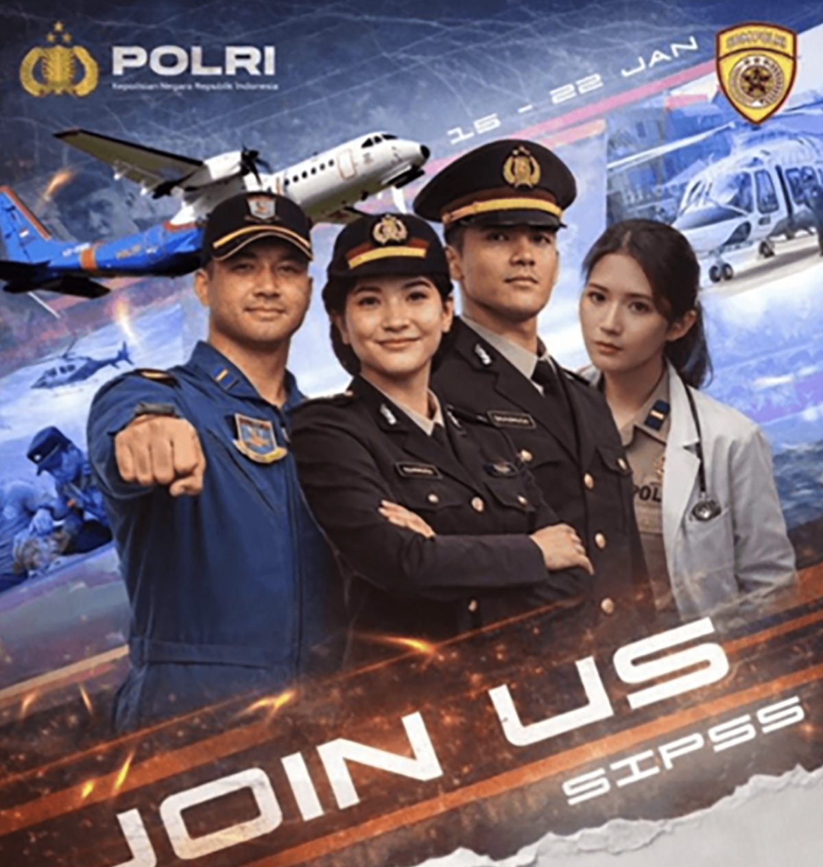 SIPSS Polri 2026 Dibuka, Ini Jadwal Pendaftaran, Cara, Syarat, Jurusan yang Dibutuhkan