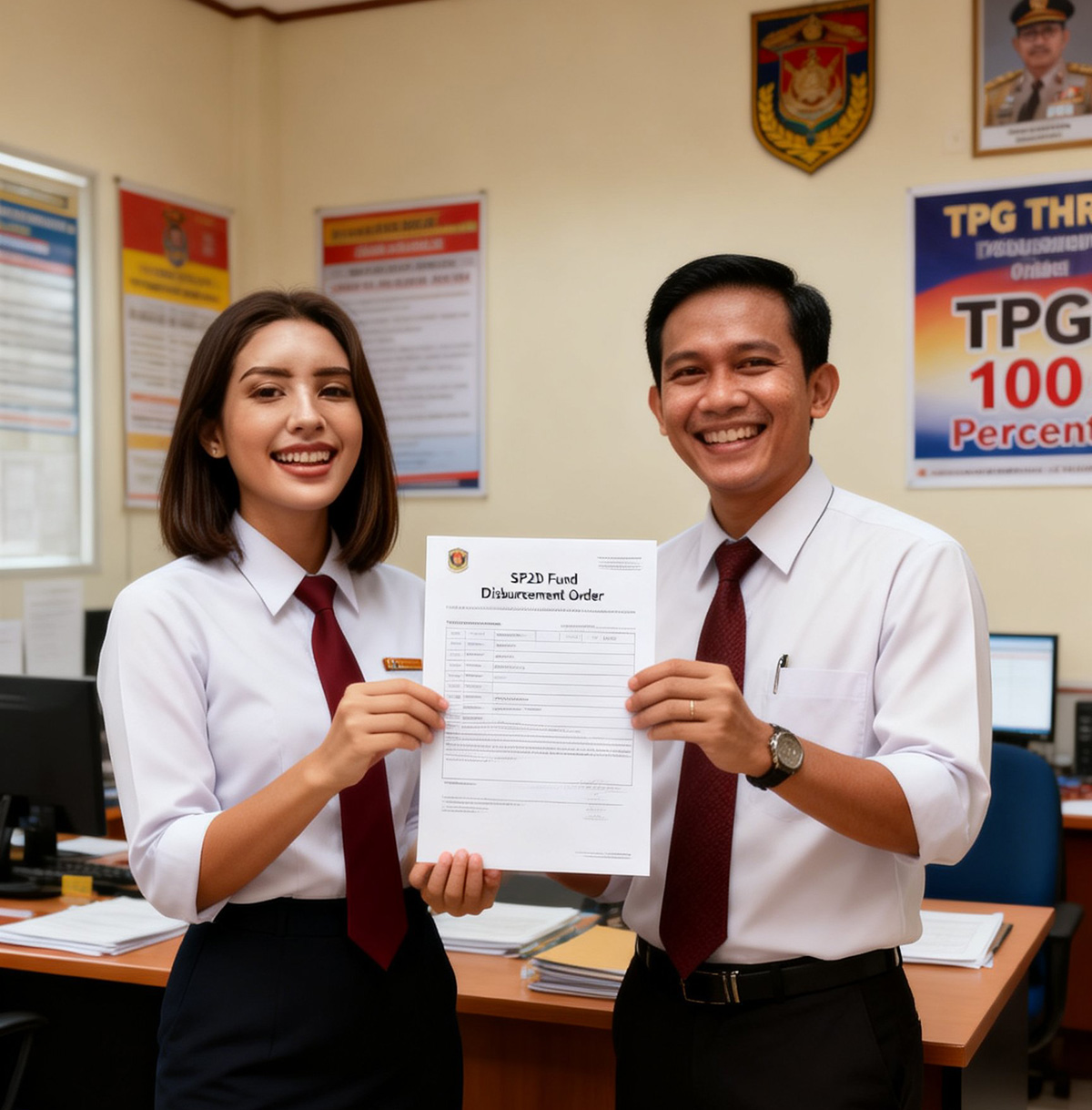 TPG THR, TPG 100 Persen Cair, Surat Perintah Pencairan Dana (SP2D) Sudah Diterbitkan Ratusan Pemda