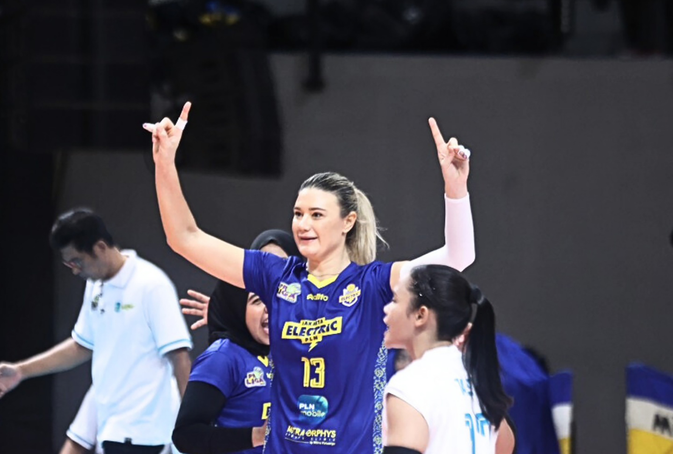 Neriman Ozsoy dan Celeste Plak menjadi sorotan berkat kontribusi poin pada seri pembuka Proliga 2026 seri Pontianak.