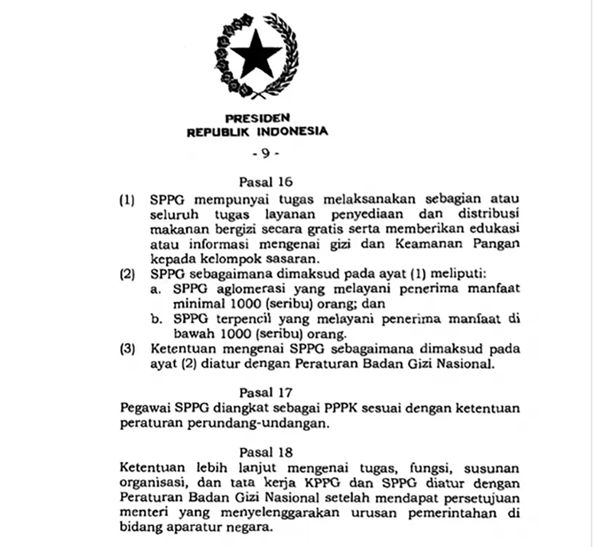 Perpres Nomor 115 Tahun 2025 Berlaku, 32.000 Pegawai Dapur MBG akan Diangkat Jadi PPPK, Berikut Syarat dan Rincian Gaji