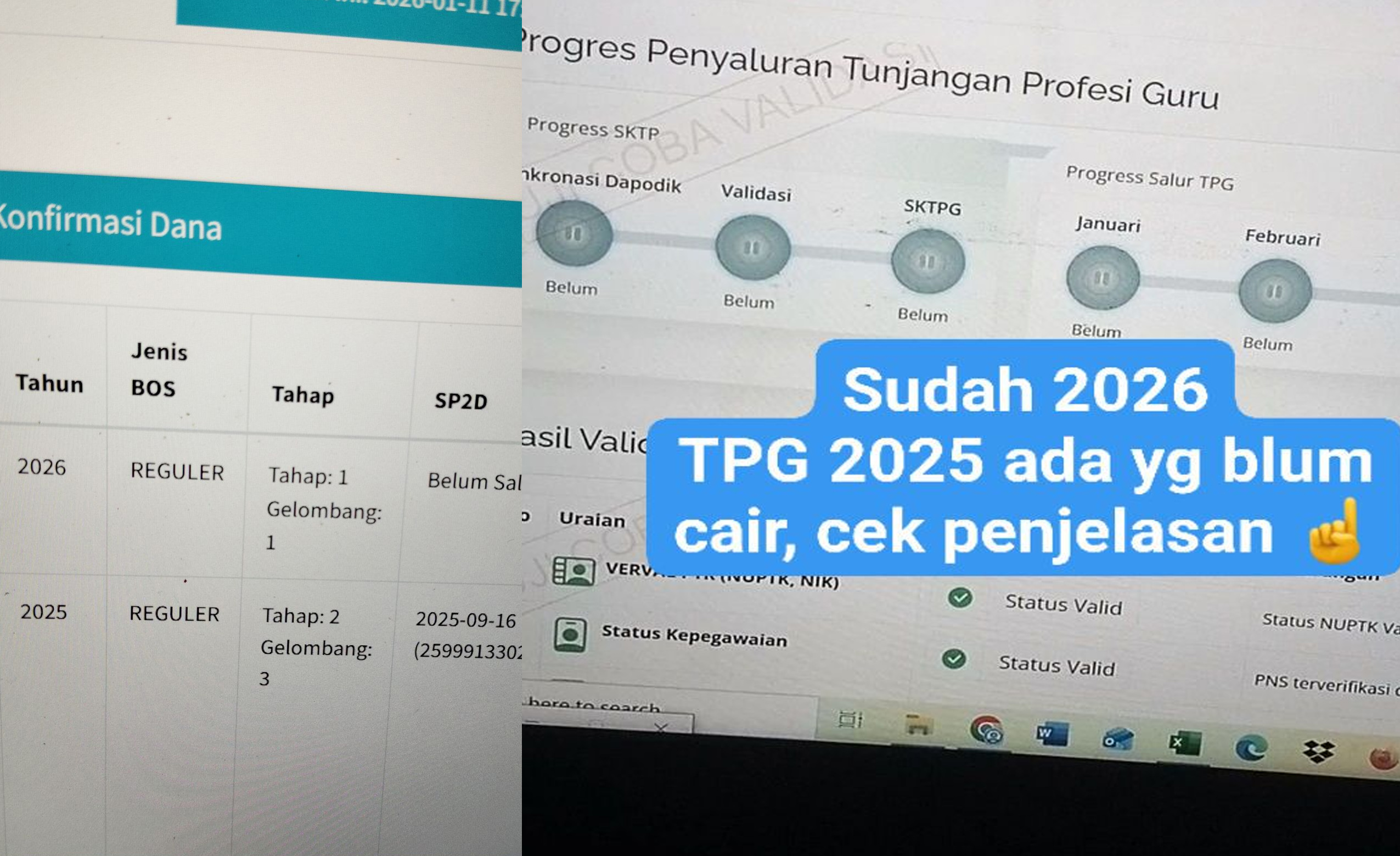 Dana TPG Guru 2026 tertahan meski data sudah valid? SP2D jadi penyebab utamanya. Ini penjelasan lengkap skema bulanan, THR, dan gaji ke-13 guru.