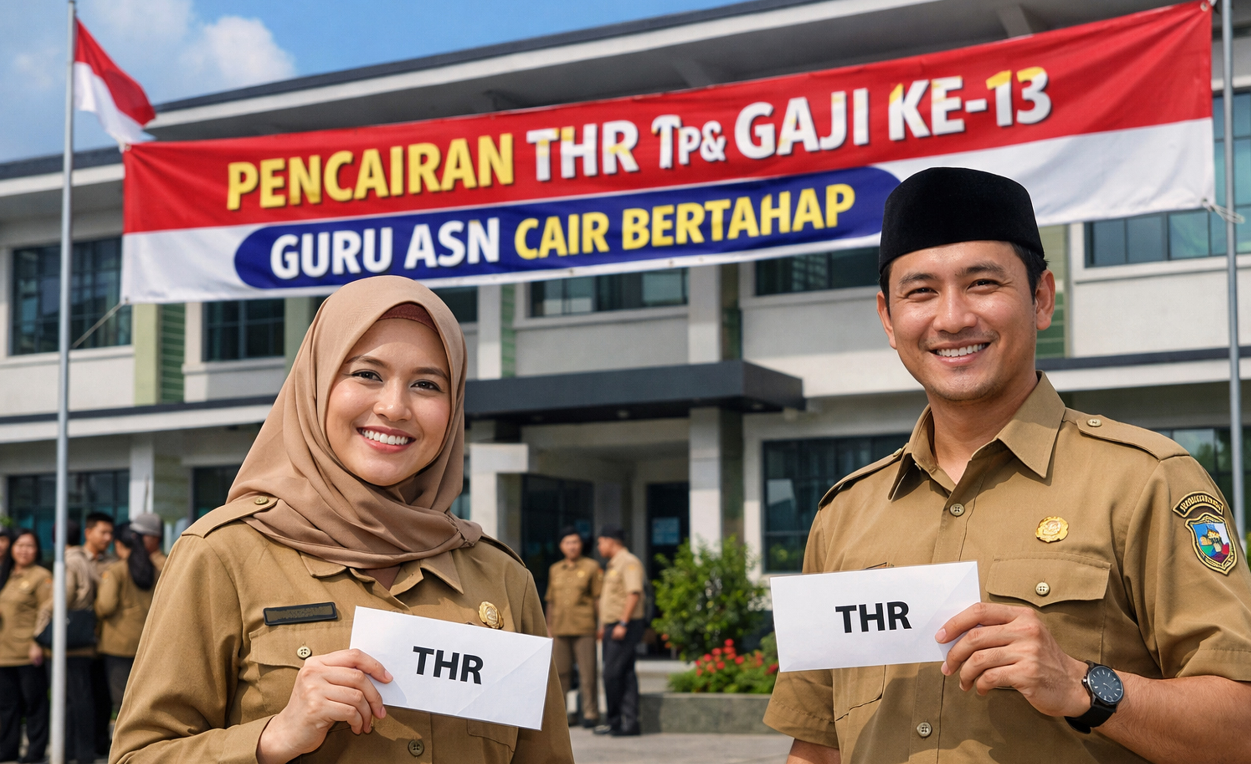 THR TPG 100 persen dan gaji ke-13 guru ASN resmi diproses bertahap. Simak penjelasan lengkap, mekanisme pencairan, dan penyebab tidak cair serentak di sini.