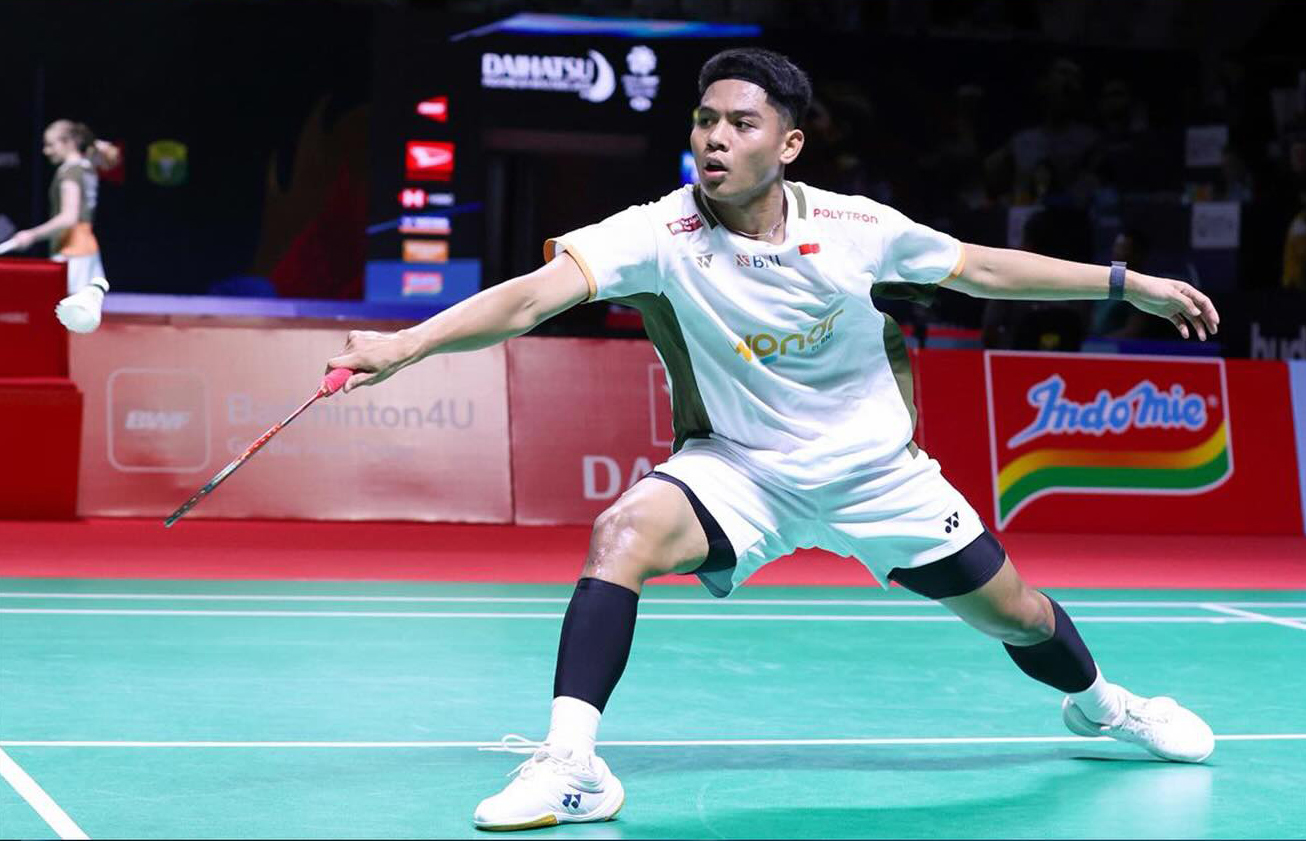 Mohammad Zaki Ubadillah (Ubed) lolos ke babak 16 besar Indonesia Masters 2026 setelah menang dua gim langsung atas wakil India, Kiran George 21-17, 21-14.