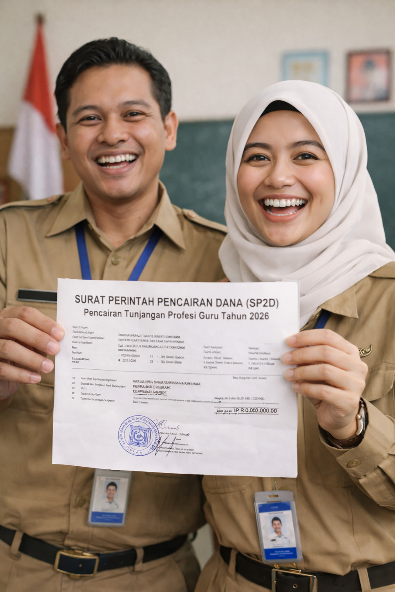 Surat Perintah Pencairan Dana SP2D Jadi Kunci Utama Pencairan TPG 2026 Bapak Ibu Guru
