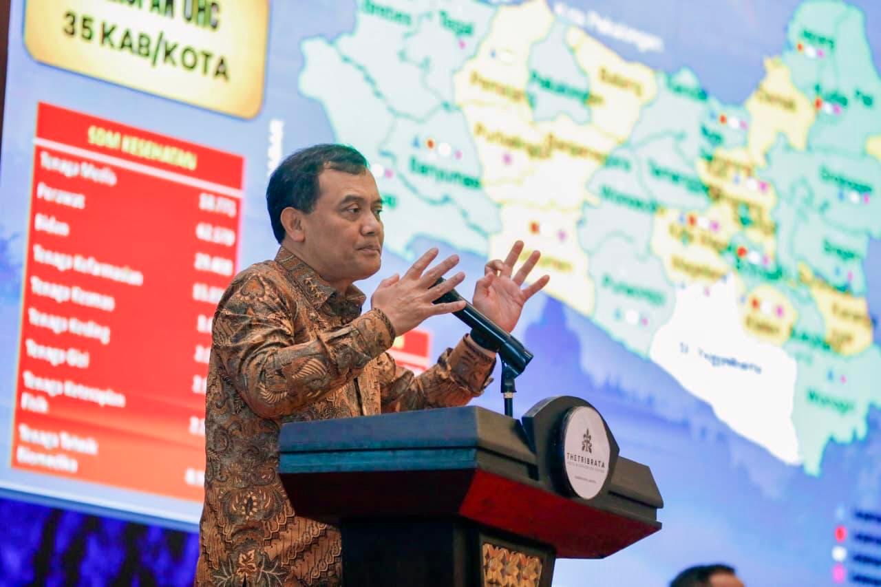Lima besar realisasi investasi Jawa Tengah 2025 didominasi industri pengolahan, yakni, industri barang dari kulit dan alas kaki senilai Rp 11,37 triliun.