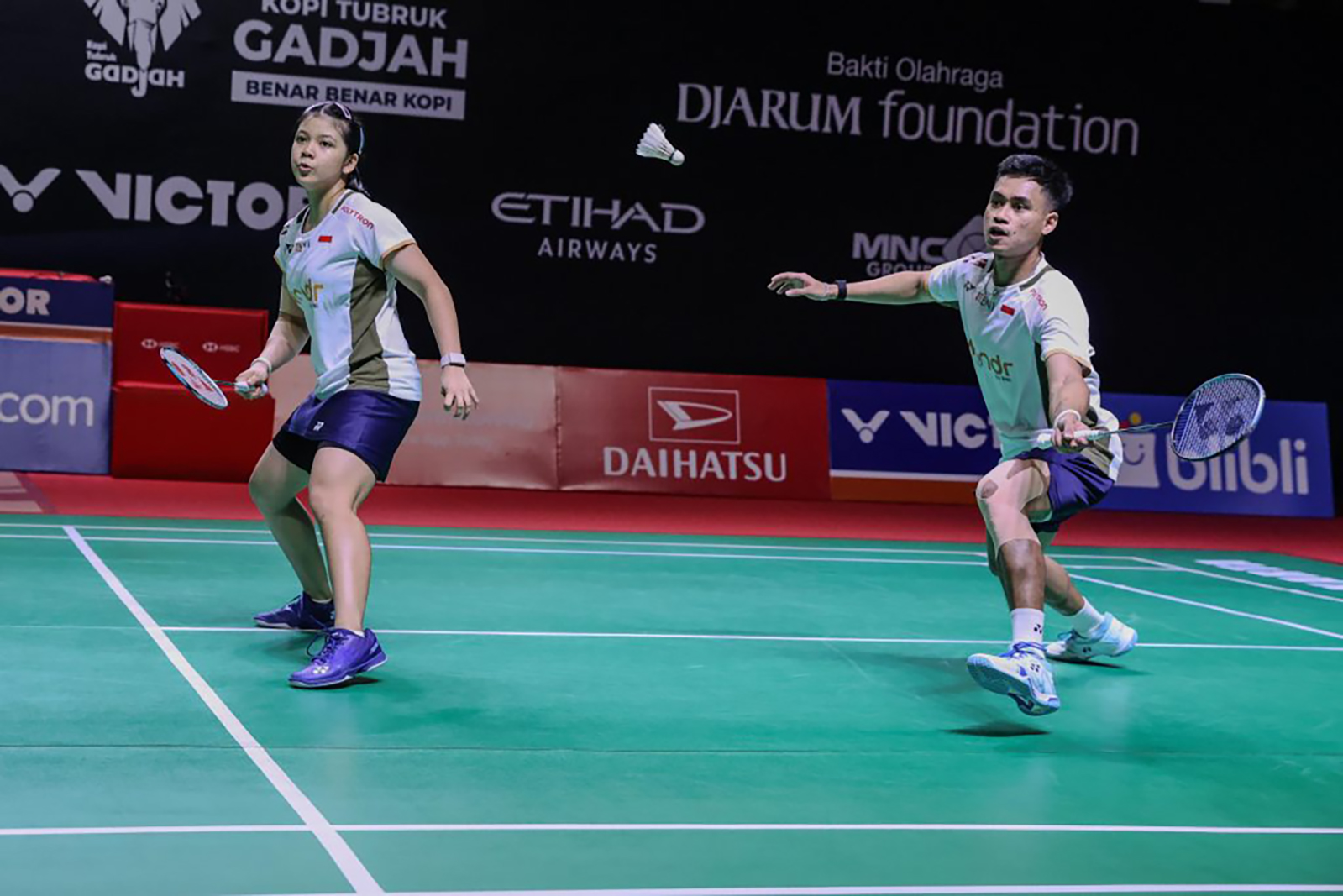 Jafar Hidayatullah/Felisha Alberta Nathaniel akan menghadapi wakil Prancis Thom Gicquel/Delphine Delrue di babak perempatfinal Indonesia Masters 2026.