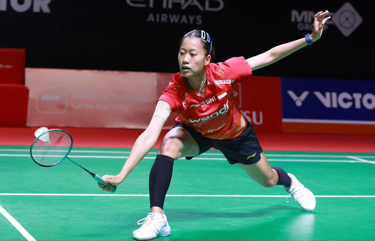 Putri Kusuma Wardani harus terhenti langkahnya di babak 16 besar usai kalah rubber game 17-21, 21-19, 17-21 atas Huang Yu Hsun (Taiwan).