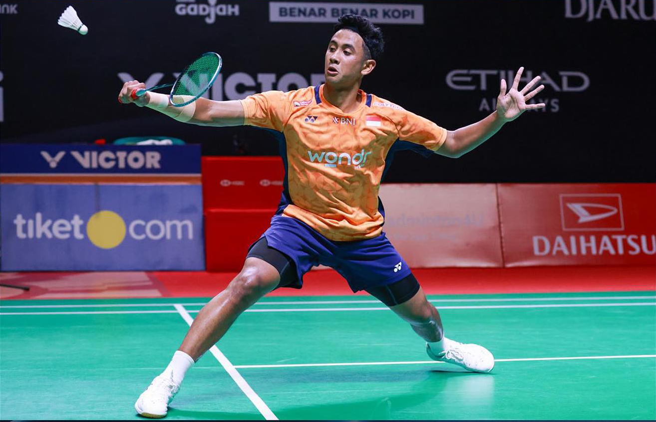 Alwi Farhan pijak semifinal Indonesia Masters 2026 usai mengandaskan wakil Jepang, Yushi Tanaka dua gim langsung 22-20, 21-16.