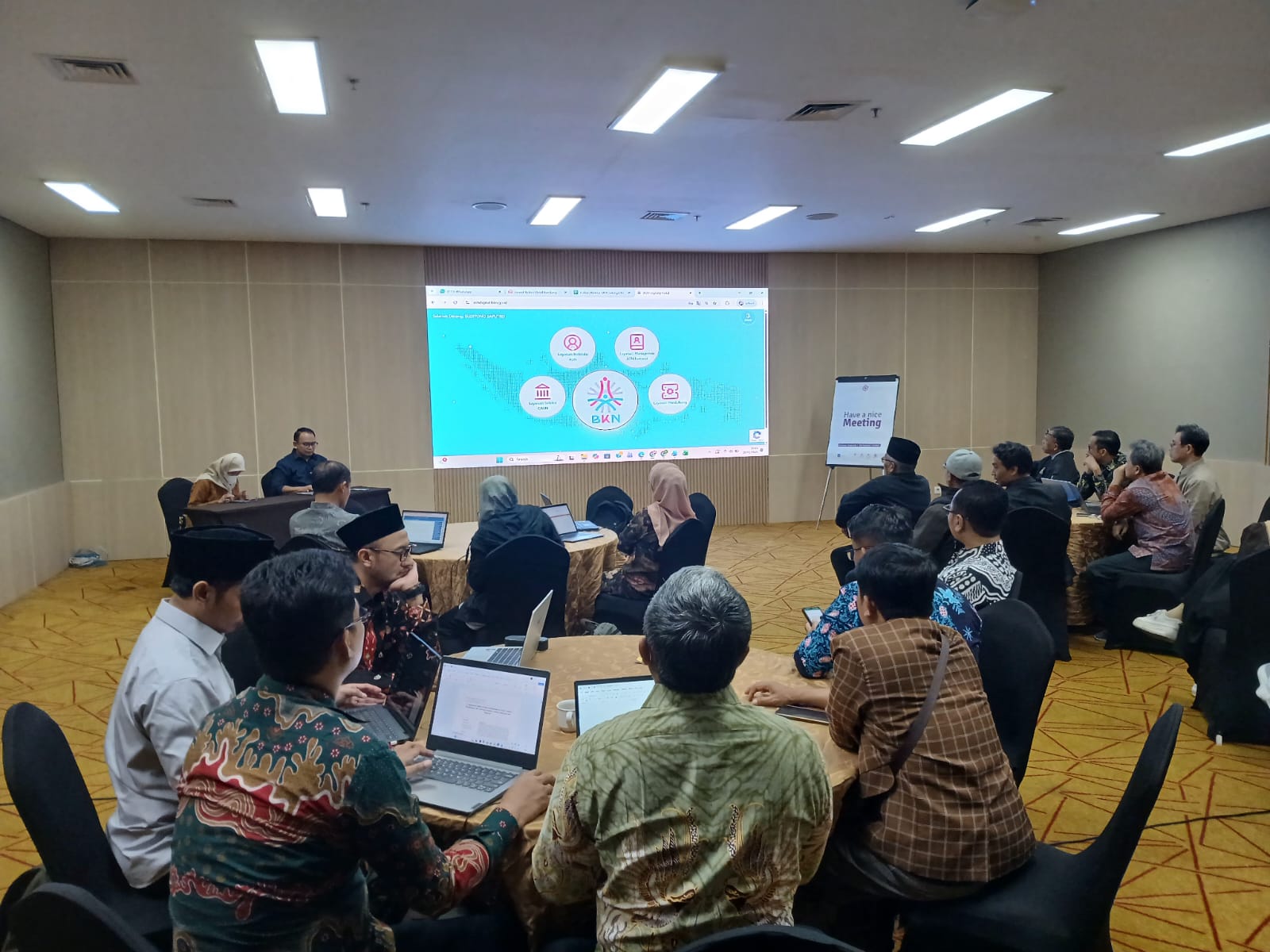 UIN Salatiga menggelar rapat koordinasi evaluasi kinerja 2025 dan penetapan kinerja 2026 pekan kemarin, (22/01).