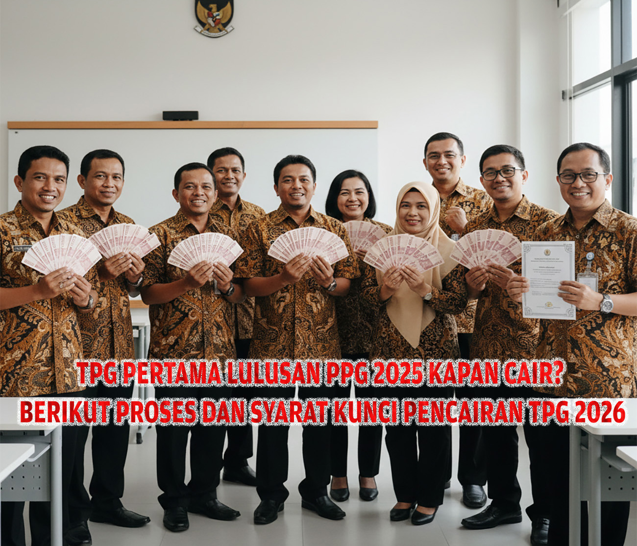 TPG Pertama Lulusan PPG 2025 Kapan Cair? Berikut Proses dan Syarat Kunci Pencairan TPG 2026