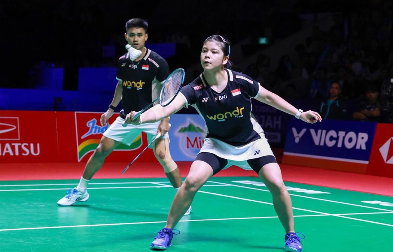 Jafar Hidayatullah/Felisha Alberta Nathaniel Pasaribu terhenti di babak semifinal usai kalah 22-20, 19-21, 17-21 atas Mathias Christiansen/Alexandra Boje.