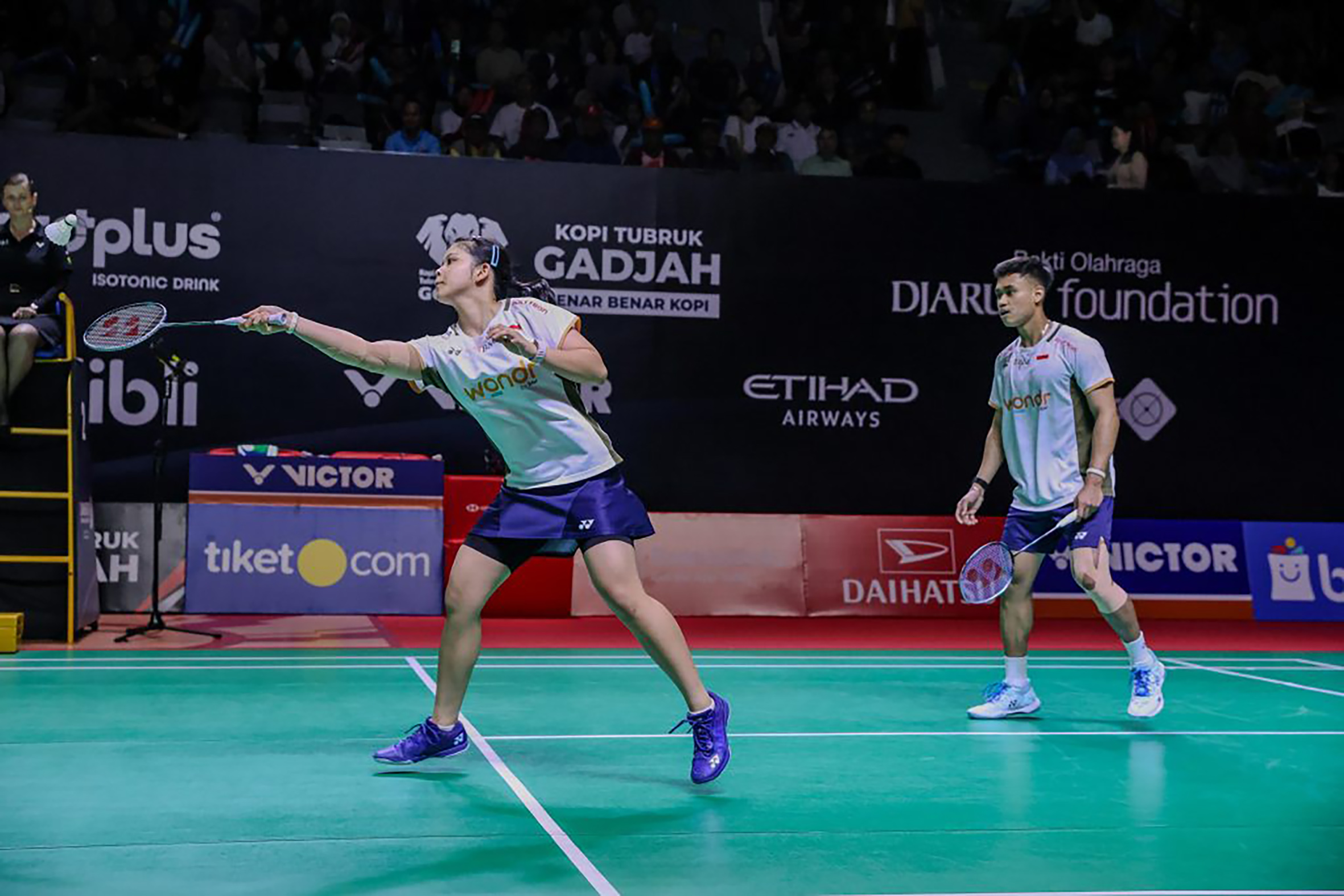 Jafar Hidayatullah/Felisha Alberta Nathaniel Pasaribu mundur dari Thailand Masters 2026 setelah Felisha alami masalah di lengan kanannya.