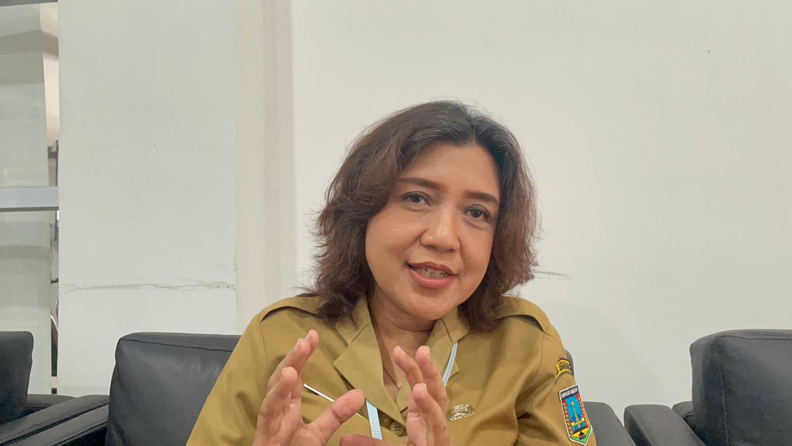 Kepala Dinas Penanaman Modal dan Perizinan Terpadu Satu Pintu Kabupaten Semarang Hetty Setiorini. Maria Novena/Jawa Pos Radar Semarang