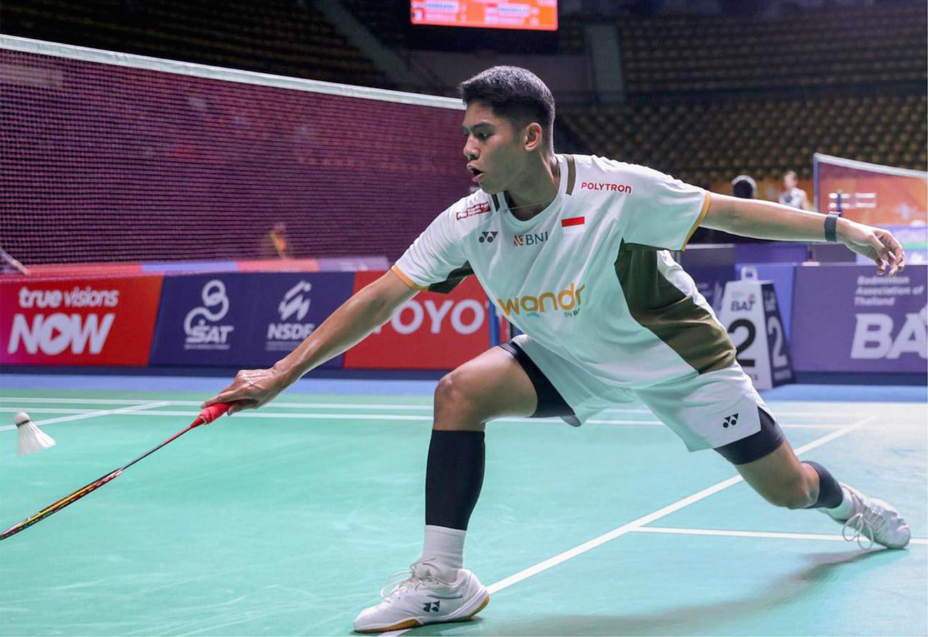 Moh. Zaki Ubaidillah (Ubed) mengamankan tiket ke babak 16 besar Thailand Masters 2026 usai mengalahkan Huang Ping Hsien (Taiwan) 21-11, 23-21.