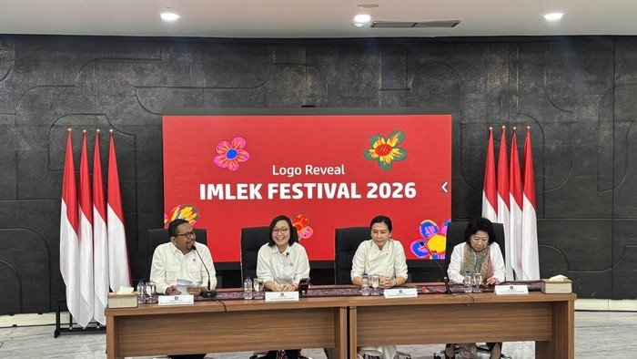 Imlek Nasional 2026 resmi diluncurkan. Logo kuda lumping merah putih dan tema Harmoni Imlek Nusantara menegaskan keberagaman bangsa.