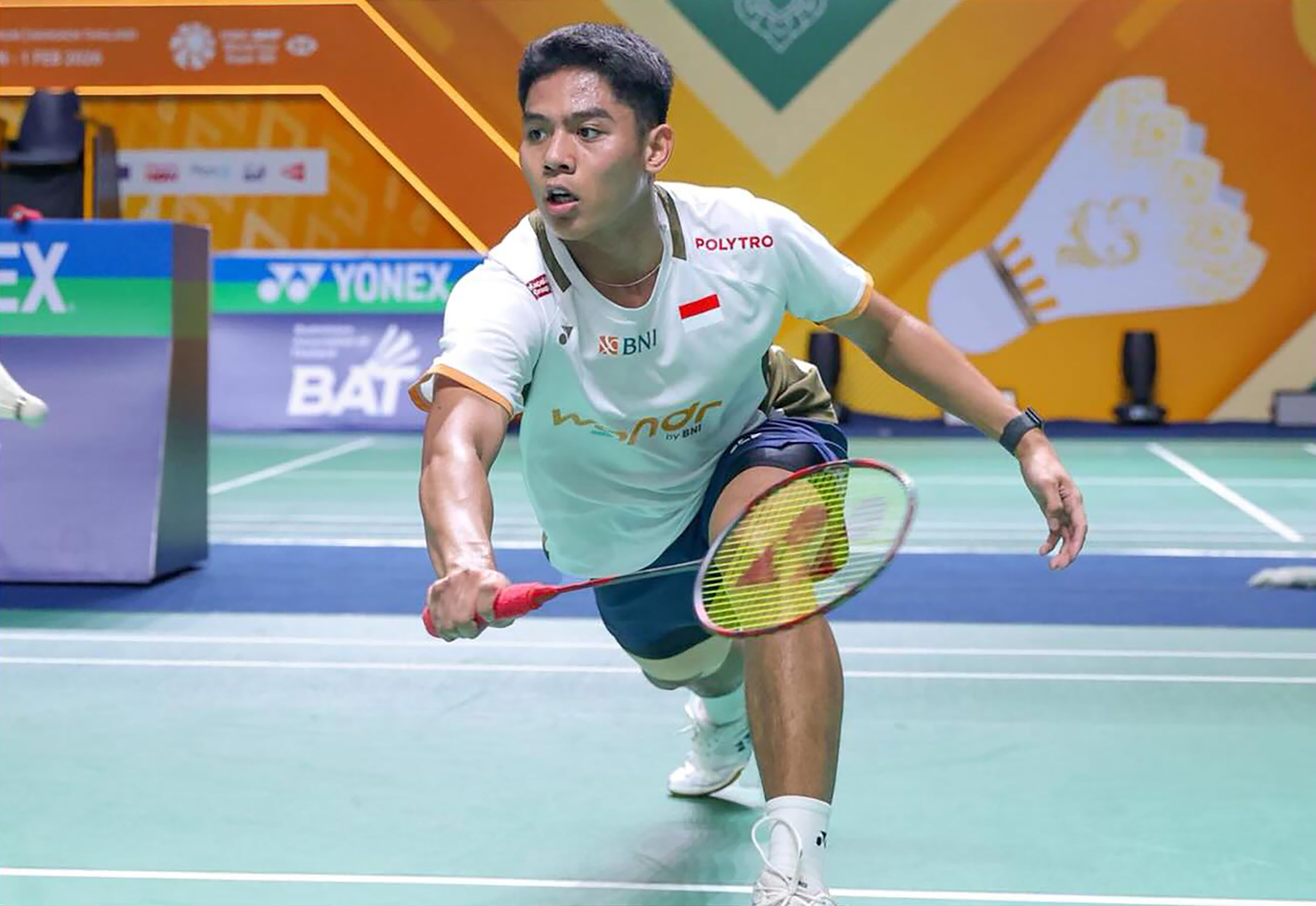 Moh Zaki Ubaidillah (Ubed) melangkah ke babak perempatfinal Thailand Masters 2026 usai mengalahkan unggulan delapan Prancis, Arnaud Merkle 21-13, 21-19.