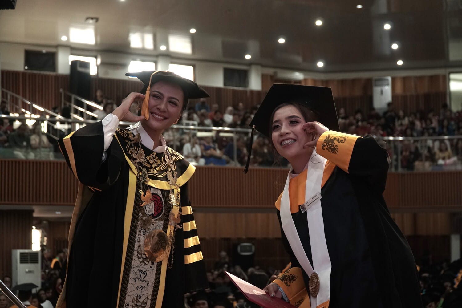 Upacara Wisuda Periode I Tahun 2026 Universitas Kristen Satya Wacana&nbsp;(UKSW)&nbsp;di Balairung Universitas (BU), Kamis (29/01/2026).