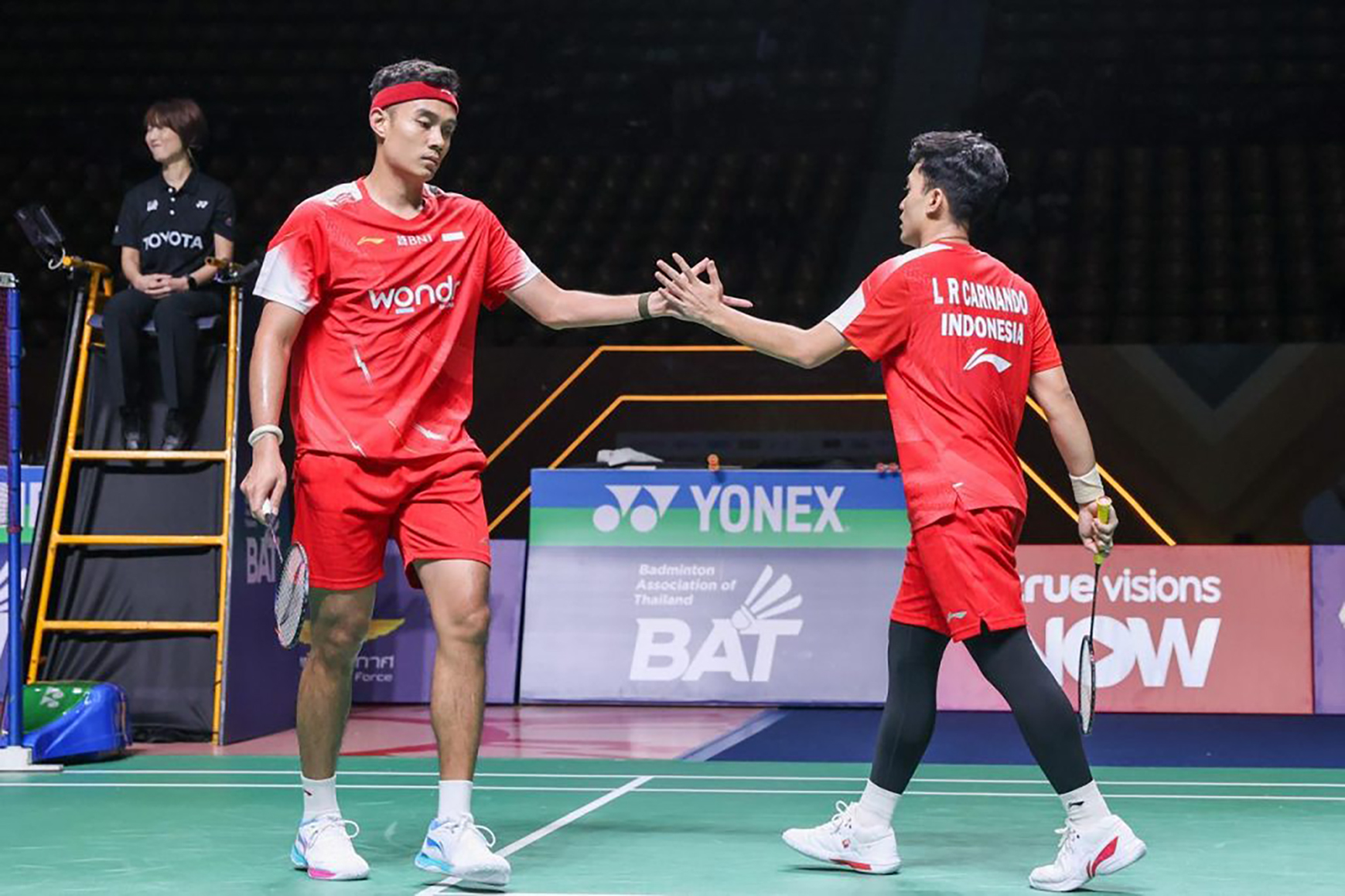 Indonesia menjadi juara umum setelah meraih empat gelar di turnamen Thailand Masters 2026 BWF World Tour Super 300 di Nimibutr Arena, Bangkok, Thailand.