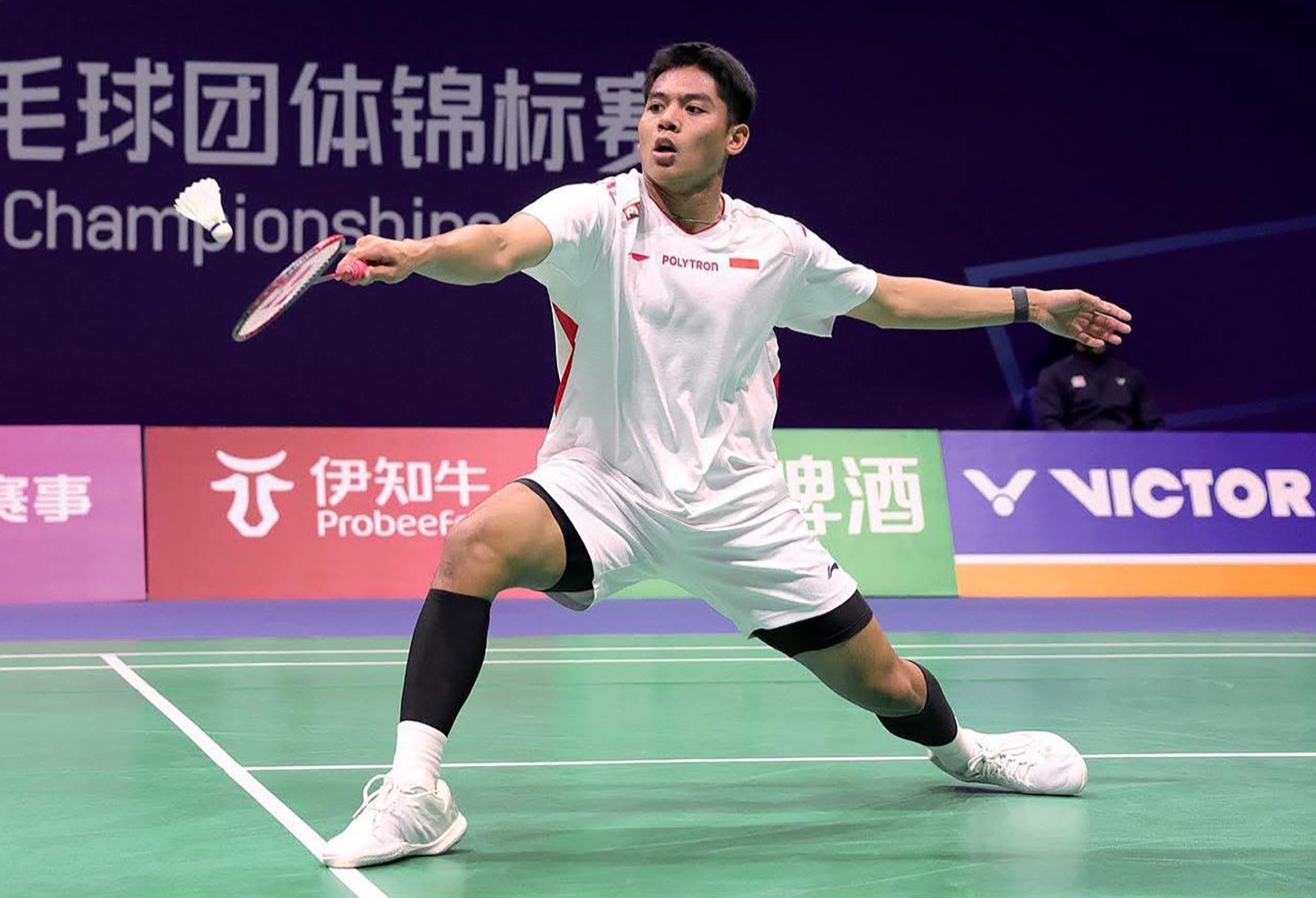 Mohammad Zaki Ubaidillah (Ubed) akan menjadi andala tim putra Indonesia saat menghadapi tim Jepang di babak semifinal Kejuaraan Beregu Asia 2026.