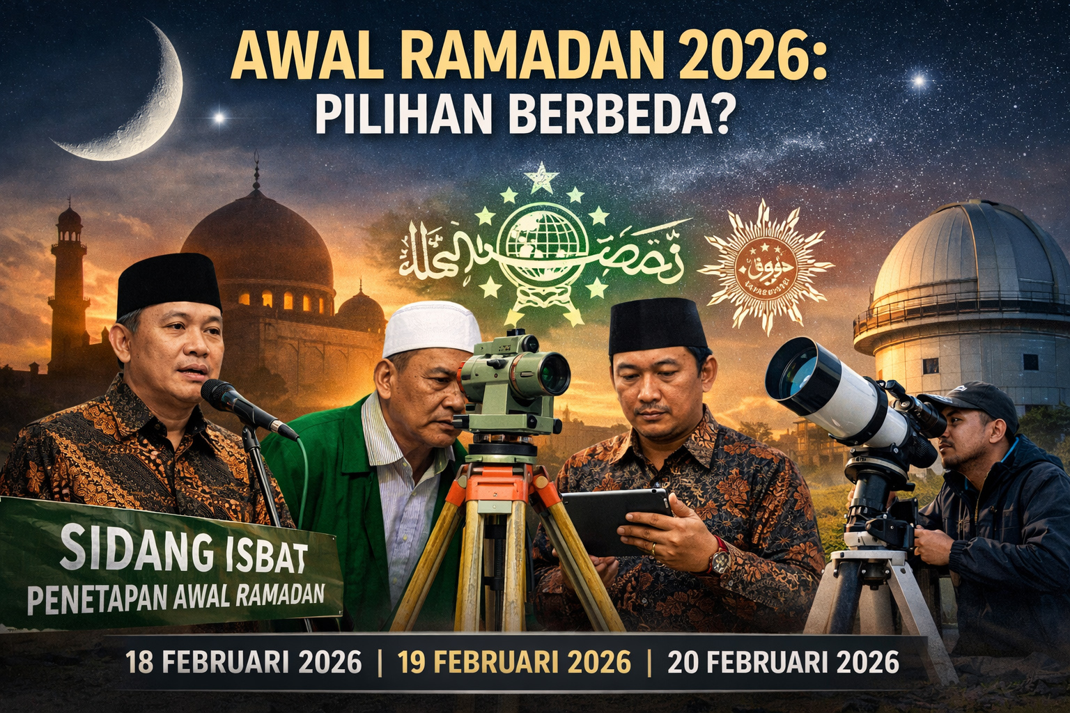 Awal puasa Ramadan 2026 ramai dicari. Berikut penjelasan lengkap dan jadwal prediksinya.