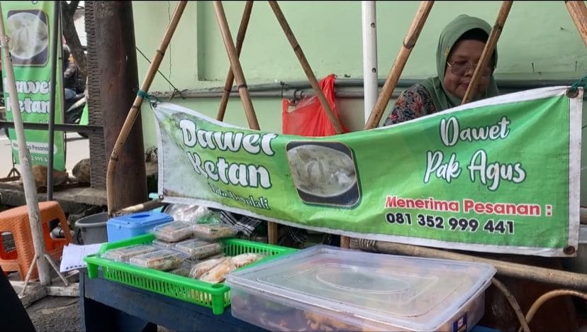 Dawet Ketan Pak Agus Khas Boyolali.