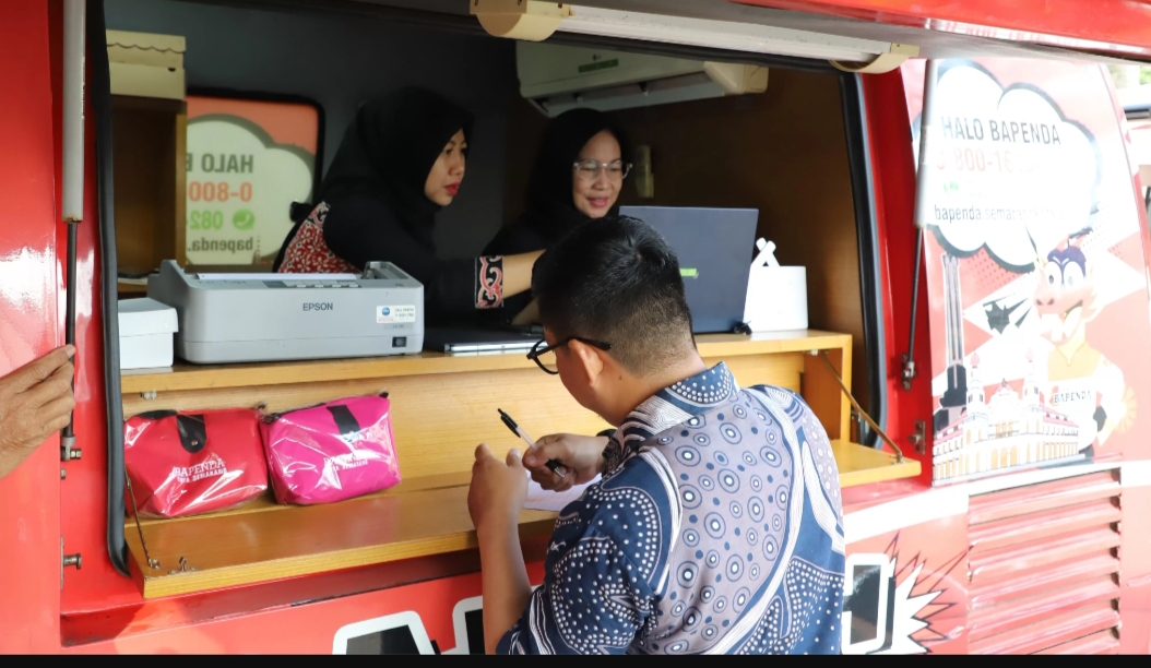 Pembayaran PBB di Kota Semarang dilakukan dengan sistem jemput bola