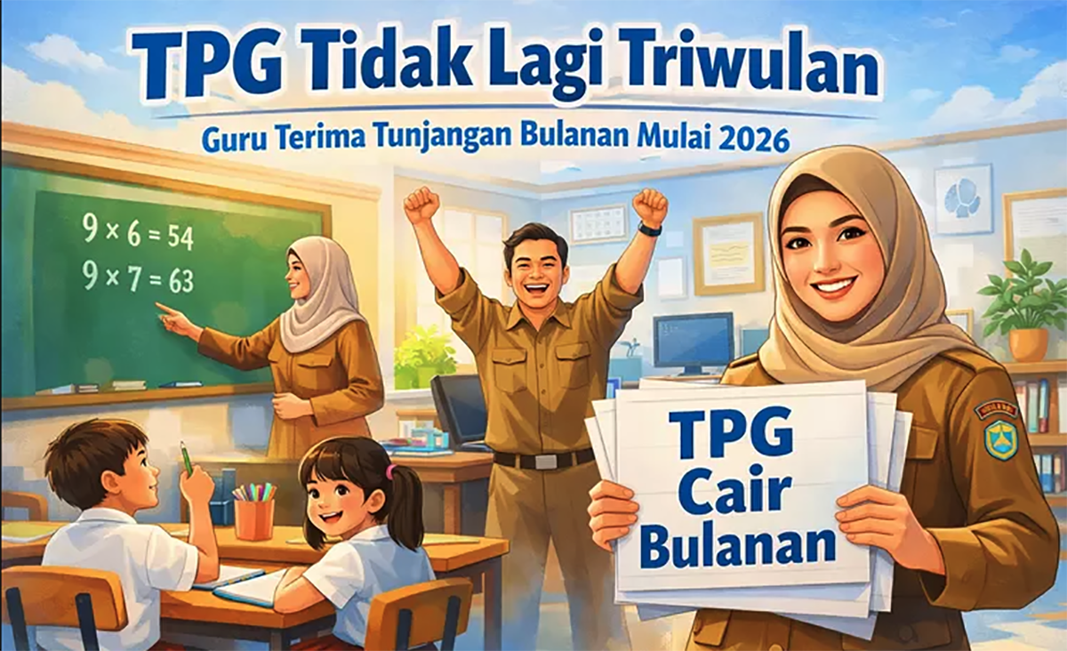 SKTP Februari 2026 Terbit,  Krusialnya Akurasi Data Dapodik Jadi Pintu Utama Pencairan TPG Bulanan 2026
