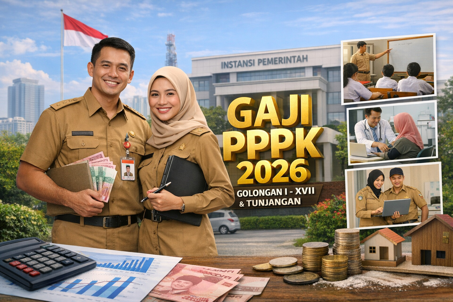 Info terbaru gaji PPPK 2026 dan tunjangannya, termasuk guru dan tenaga kesehatan. Baca sebelum mendaftar seleksi ASN tahun ini.