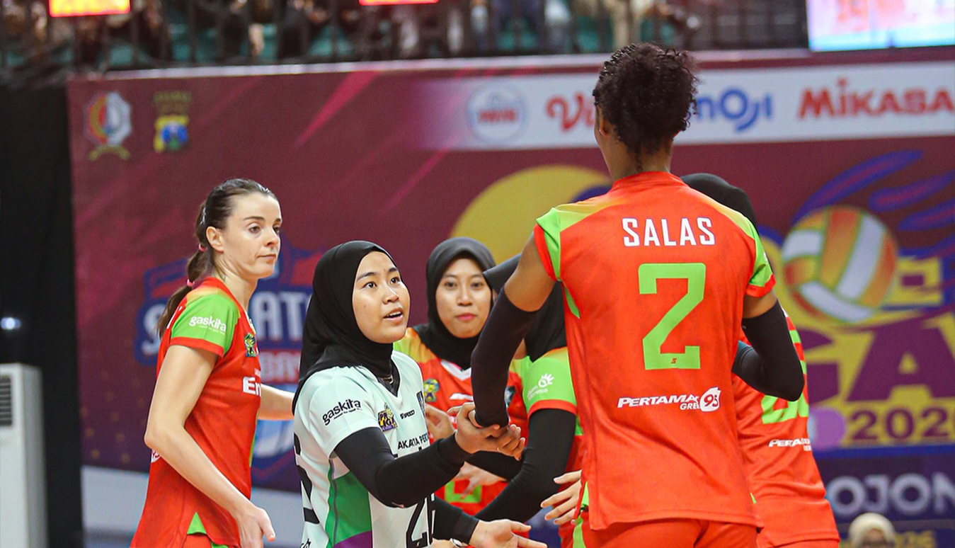 Jakarta Pertamina Enduro gagal mengunci tiket lolos ke babak Final Four usai kalah 1-3 (12-25, 20-25, 25-15, 20-25) dari Jakarta Livin Mandiri di Seri Bojonegoro, Jumat (13/2/2026).