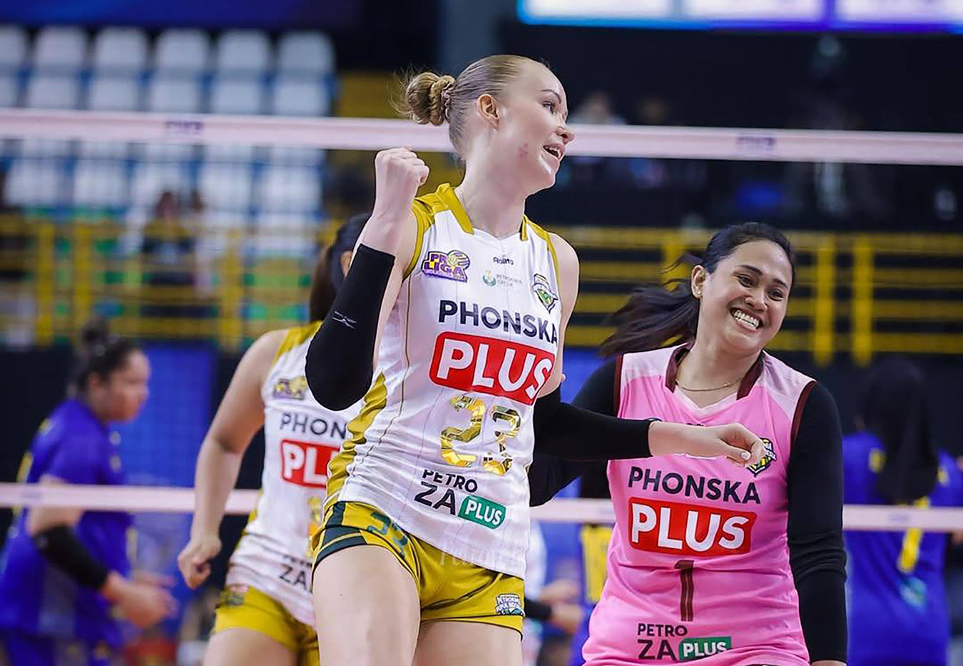 Cetak 24 poin, Oleksandra Bytsenko berhasil membawa Gresik Petrokimia Pupuk Indonesia lolos Final Four Proliga 2026 putri.
