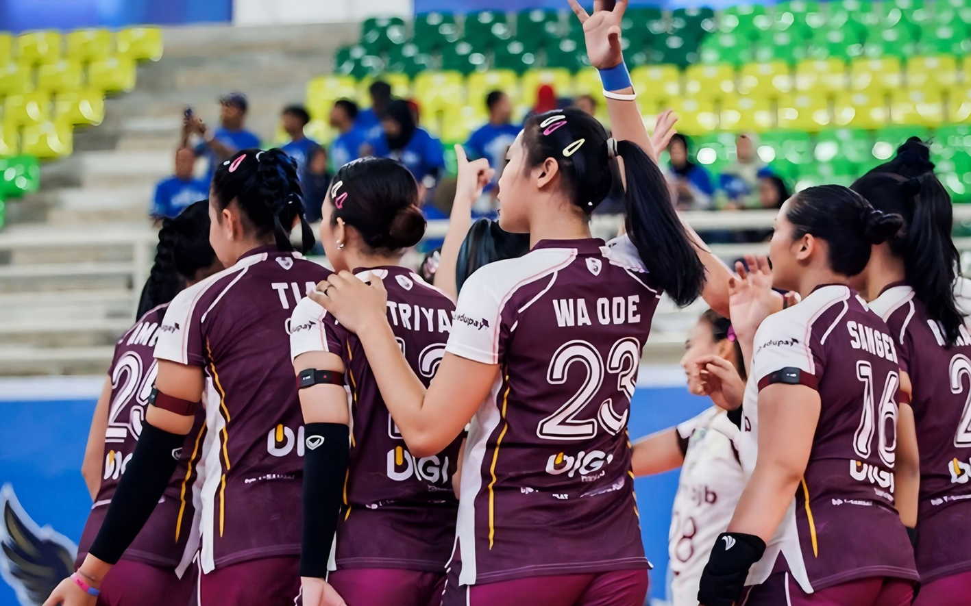 Bandung BJB Tandamata bersaing memperebutkan tiket lolos ke babak Final Four Proliga 2026 putri.