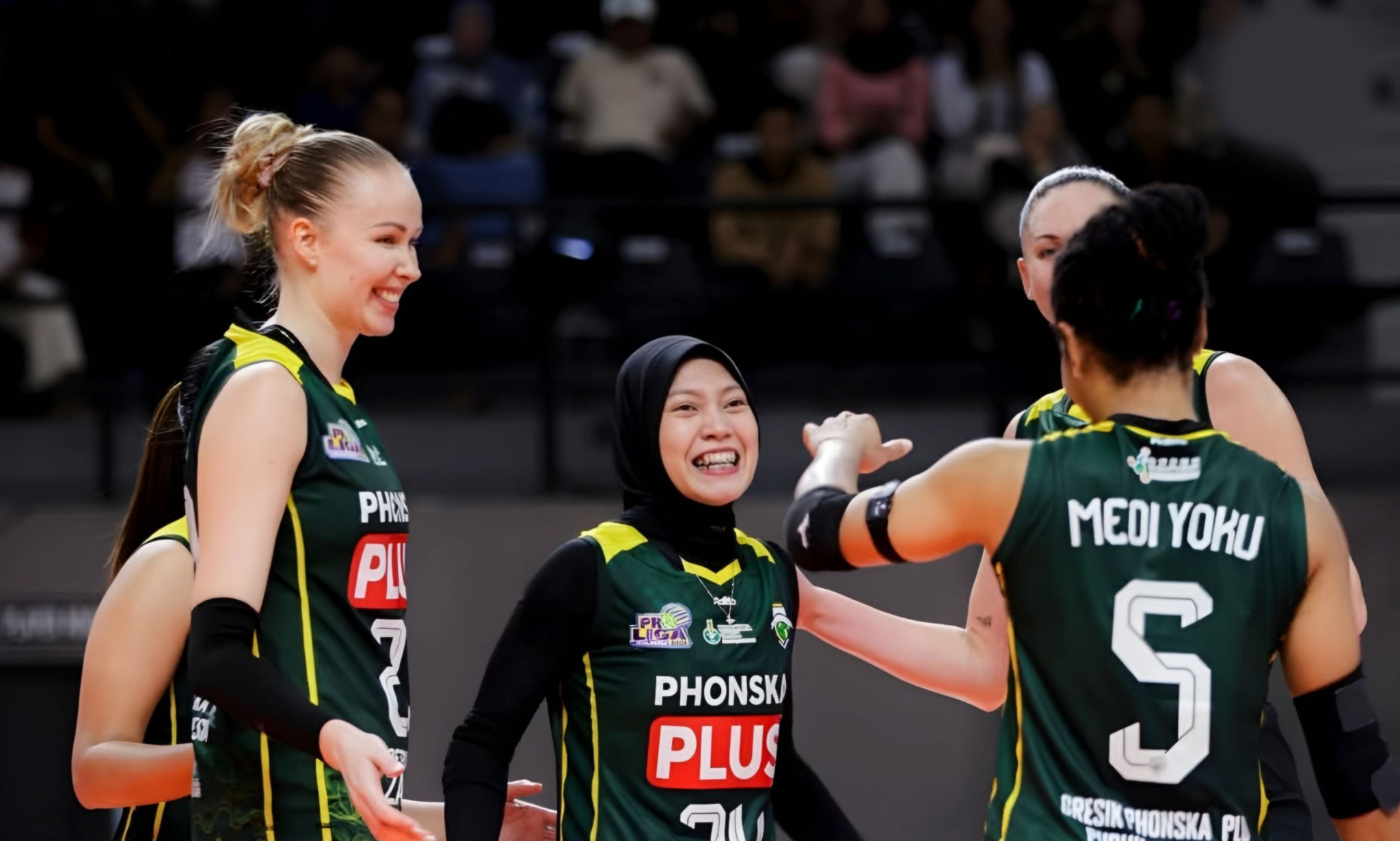 Gresik Petrokimia Pupuk Indonesia berhasil mengalahkan Jakarta Electric PLN dengan skor 3-0 (25-19, 25-19, 25-18) di Seri Bogor, Jumat (20/2/2026).