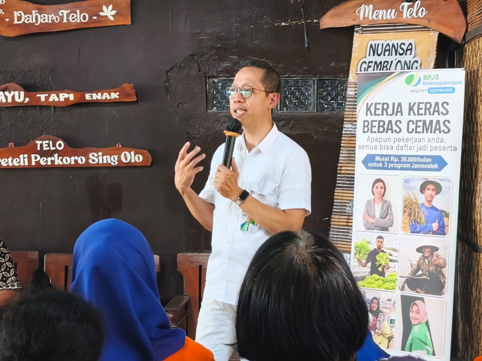 Kepala Kantor Cabang BPJAMSOSTEK Ungaran, Mulyono Adi Nugroho.