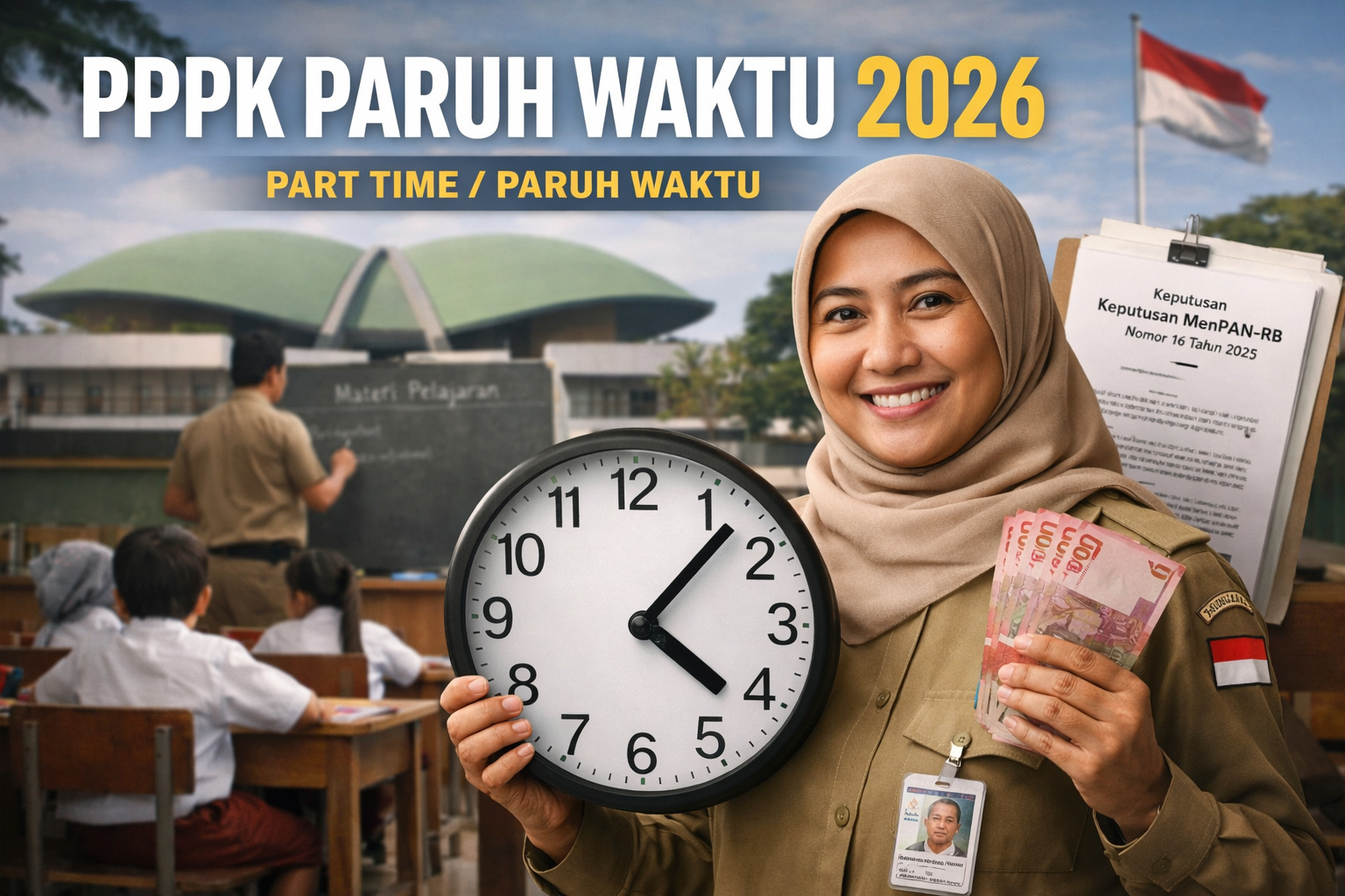 Status honorer berubah di 2026! PPPK Paruh Waktu hadir sebagai solusi. Apakah gaji aman? Ini penjelasan lengkapnya.