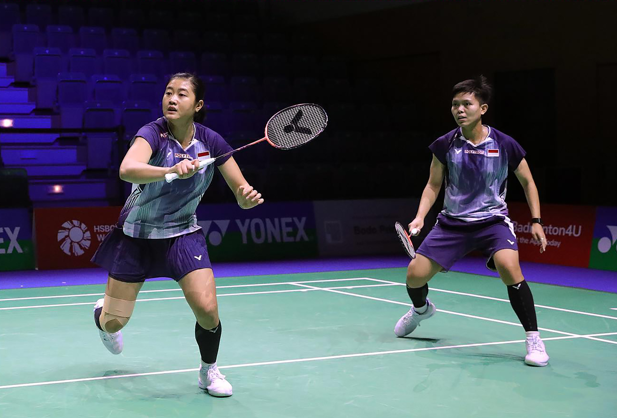 Amallia Cahaya Pratiwi/Siti Fadia Silva Ramadhanti menang mudah atas wakil Denmark, Katherine Vang/Mette Werge 21-8, 21-14 dan lolos ke 16 besar German Open 2026.